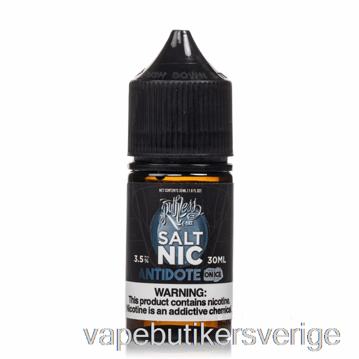 Vape Sverige Motgift På Is - Hänsynslöst Salt - 30ml 10mg